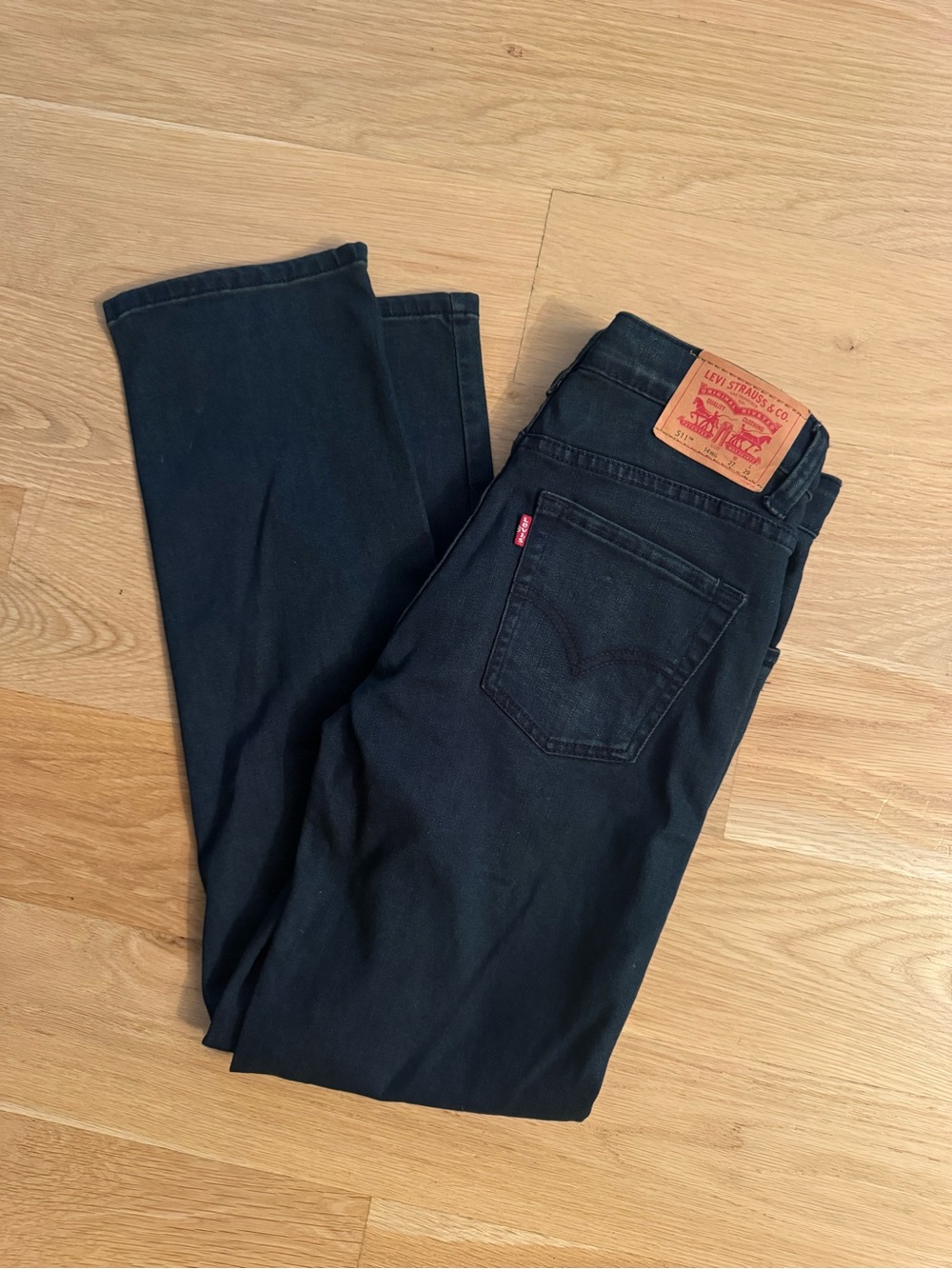 Levi's Boys Straight Jeans size 14 (27x29)